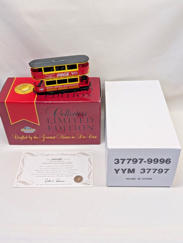 Matchbox coca cola tram - matchbox,