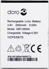 DBT-2500A Battery for Doro