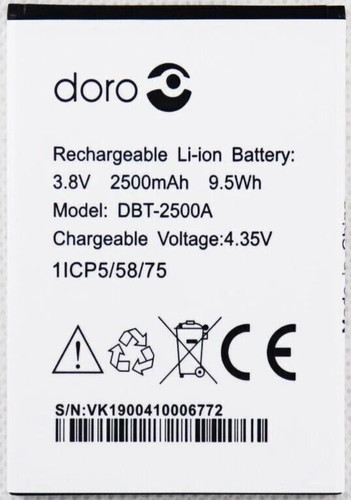 Dbt 2500a battery - battery, doro