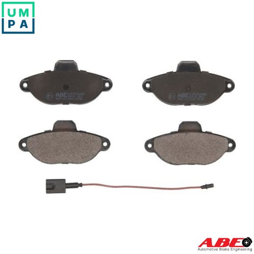 Brake pad set - set, disc