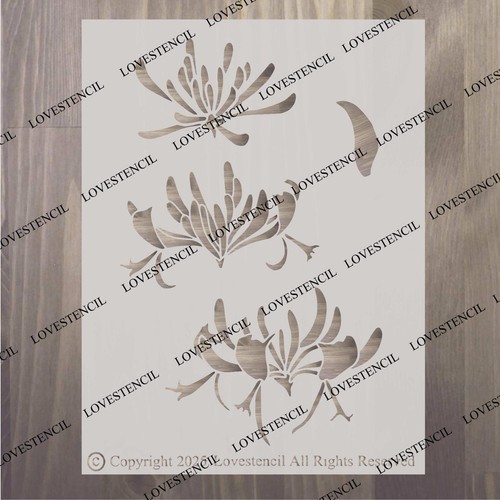 Flower stencil sets - stencil,