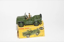 Dinky 674 Austin Champ, VGC in Original Box