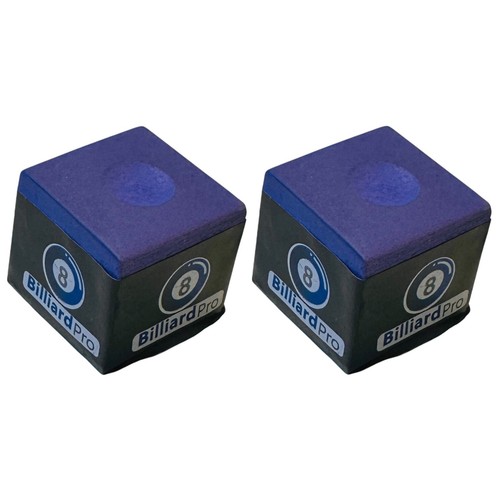 Purple cue chalks - chalks, –