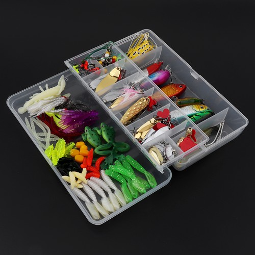 131pcs assorted fishing lures - assorted,