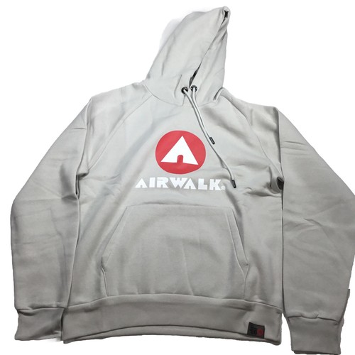 Airwalk beige logo hoodie - beige,