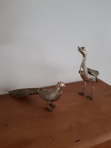 Metal stork heron - stork/heron, and