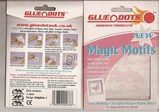 Glue Dots Magic Motifs Glue Shapes - Dolphins (615-14)