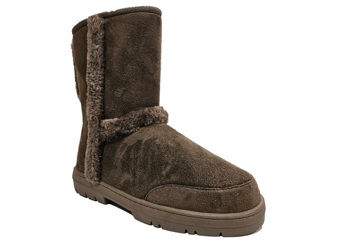 Ladies winter midi boots flat - ladies,