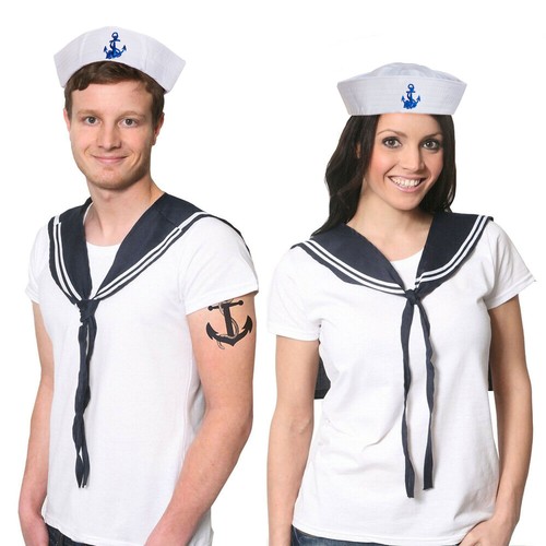 Sailor costume set mens ladies - sailor,