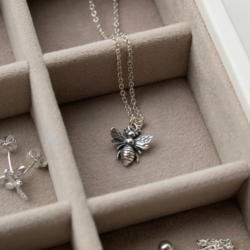 Sterling silver bumble bee - sterling,