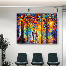 Leonid Afremov LOVERS ALLEY