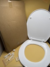 Ram® Universal Soft Close Toilet Seat WC Anti Slam Toilet Seat