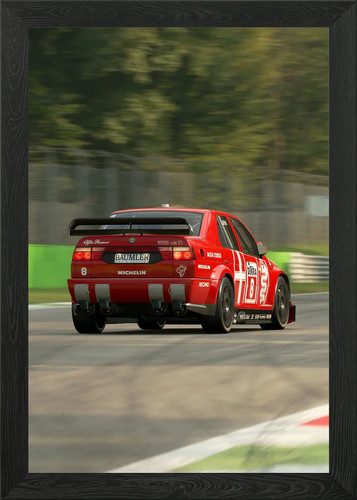 Alfa romeo 155 framed - alfa, ti