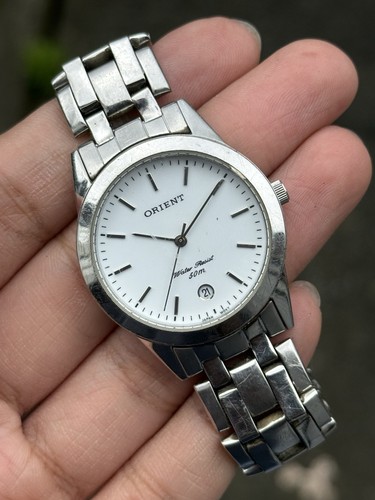 Orient classic date - classic, white