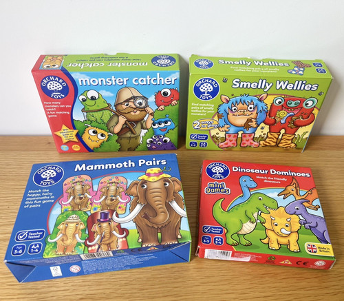 Orchard toys games bundle - bundle, x4