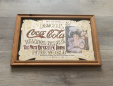 Vintage advertising mirror - vintage,