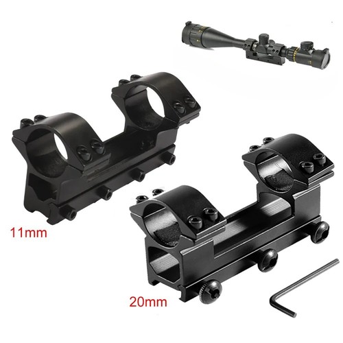 One piece rifle scope - piece, mount