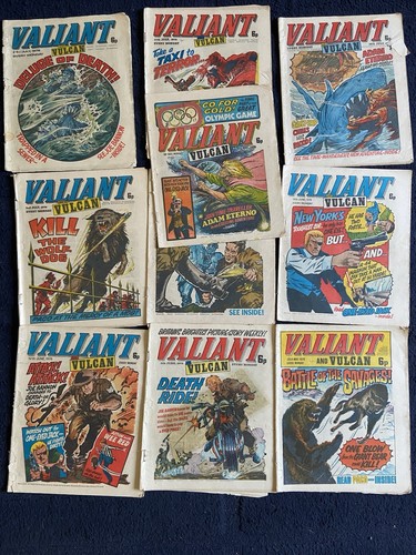 Valiant vulcan weekly comic - valiant, +