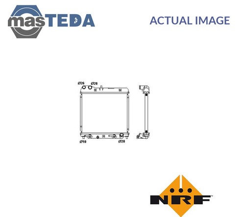 53408 engine cooling radiator - engine,