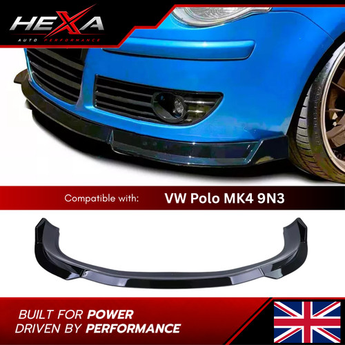Polo mk4 9n3 front splitter - vw,