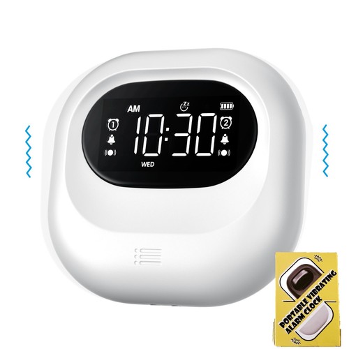 Mesqool vibrating alarm clock - vibrating,