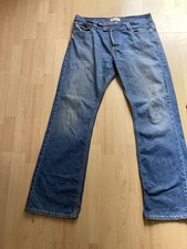 Men’s Levi Silver Tab Vintage Jeans Distressed Style Boot Cut Size W 38 L32