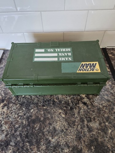 Vintage action man storage - man,