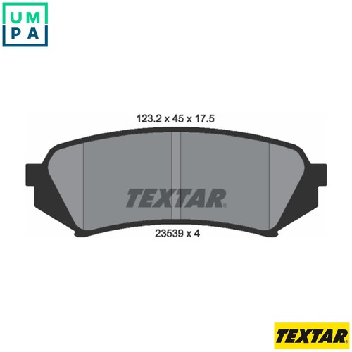 Brake pad set disc - brake,
