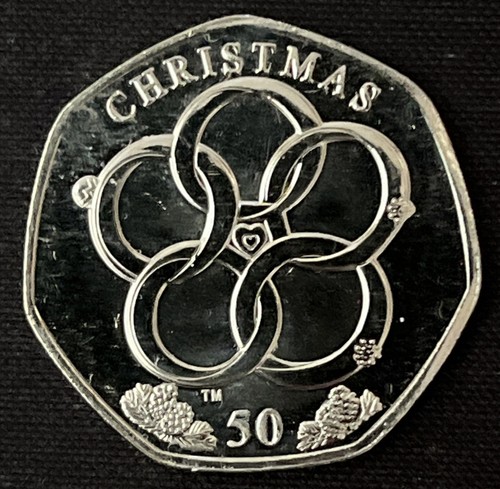 Christmas 50p isle man 2025 - christmas,