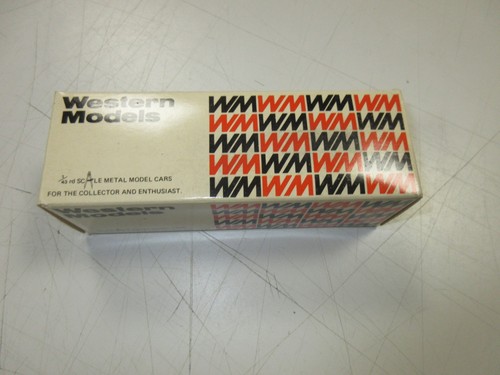 Western models empty box ref - empty,