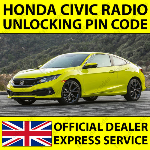 Honda civic car - car, radio