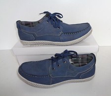 Mens Yachtsman Leather Casual