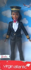 Barbie Virgin Atlantic Pilot