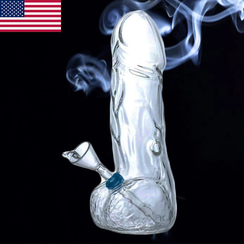 Glass bong male penis - penis, thick
