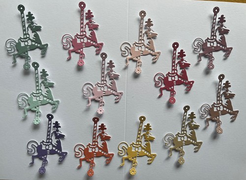 Die cut shapes - 12,