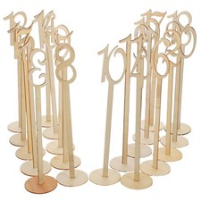  20 Pcs Dining Table Number