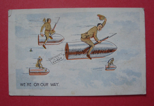 Vintage 1919 ww1 postcard - ww1,