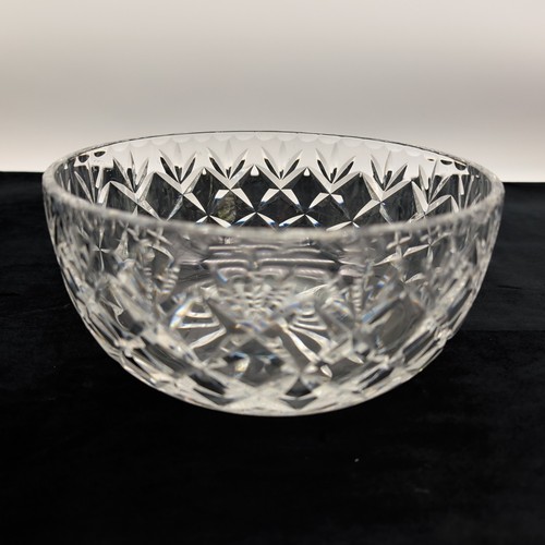Cut crystal serving trifle - cut,