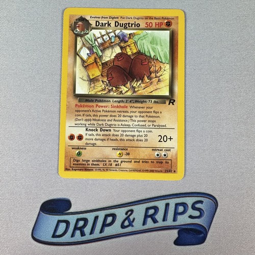 Pokemon dark dugtrio - 23/82,