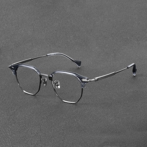 Retro grey gunmetal titanium - grey,