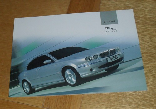 Jaguar type brochure - x,