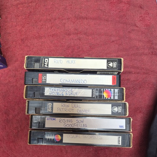 Vhs video cassette tapes - cassette,