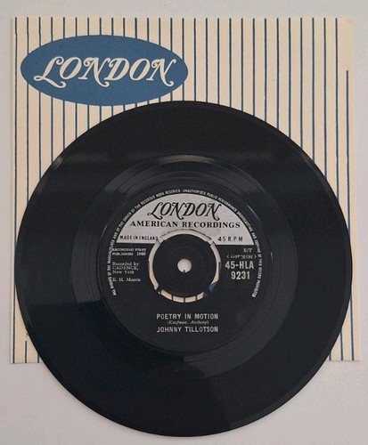 Johnny tillotson poetry in - "poetry,