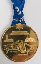 1990 London Marathon Finishers Medal – Original Authentic  Running Collectable 