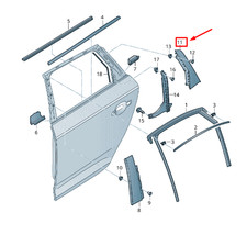 AUDI Q5 FY Rear Left Door