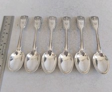 GOOD , CRESTED SET 6 ANTIQUE