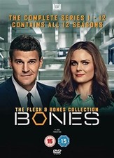 Bones Season 1-12 - 66 Disc DVD Boxset Box Set