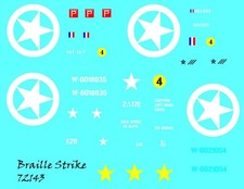 Braille Strike Decals 1/72