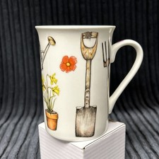 The Leonardo Collection Fine China " Come Into The Garden" Coffee Mug  Tea Cup