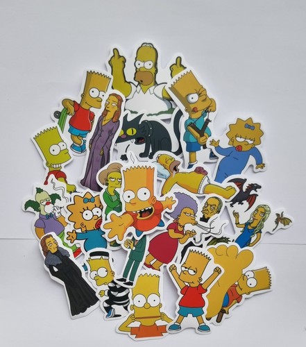 The simpsons stickers - the,